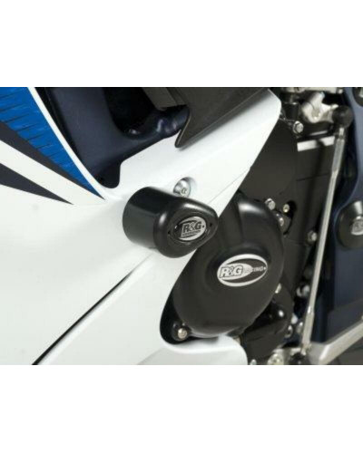 Tampon Protection Moto RG RACING Tampons de protection R&G RACING Aero noir Suzuki GSX-R600/750