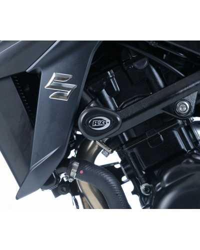 Tampon Protection Moto RG RACING Tampons de protection R&G RACING Aero noir Suzuki GSX-S750