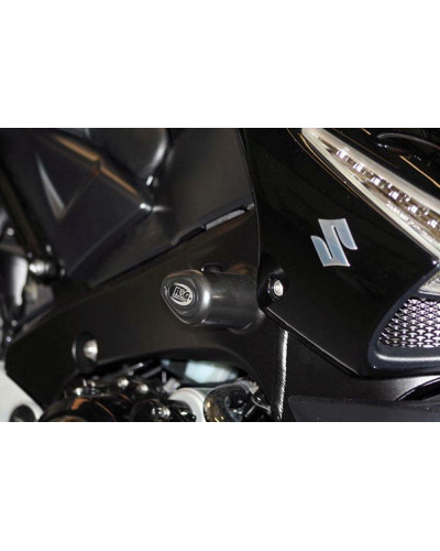 Tampon Protection Moto RG RACING Tampons de protection R&G RACING Aero noir Suzuki GSX1340 B-King