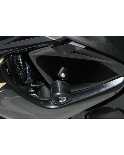 Tampon Protection Moto RG RACING Tampons de protection R&G RACING Aero noir Suzuki GSX1340R Hayabusa
