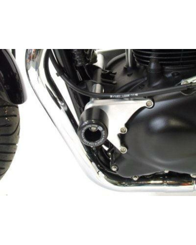 Tampon Protection Moto R&G RACING Tampons de protection R&G RACING Aero noir Triumph