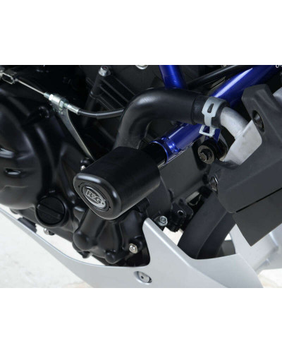 Tampon Protection Moto RG RACING Tampons de protection R&G RACING Aero noir Yamaha MT-03
