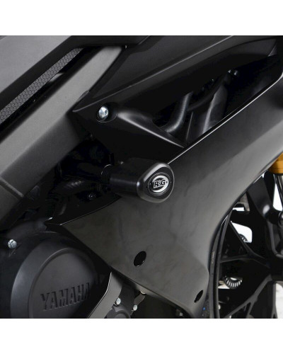 Tampon Protection Moto R&G RACING Tampons de protection R&G RACING Aero noir Yamaha YZF-R125