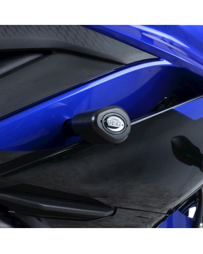Tampon Protection Moto R&G RACING Tampons de protection R&G RACING Aero noir Yamaha YZF-R3