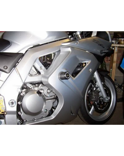 Tampon Protection Moto R&G RACING Tampons de protection R&G RACING Classic (axe de bras oscillant) noir Suzuki SV650S carénée