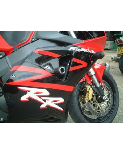 Tampon Protection Moto R&G RACING Tampons de protection R&G RACING Classic noir Honda CBR900RR