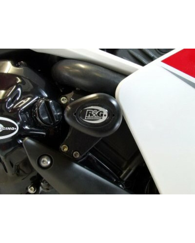 Tampon Protection Moto R&G RACING Tampons de protection supérieurs R&G RACING Aero noir Yamaha YZF-R1