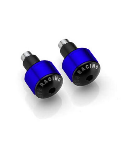 Embouts Guidon Moto RIZOMA 506 (la paire) bleu