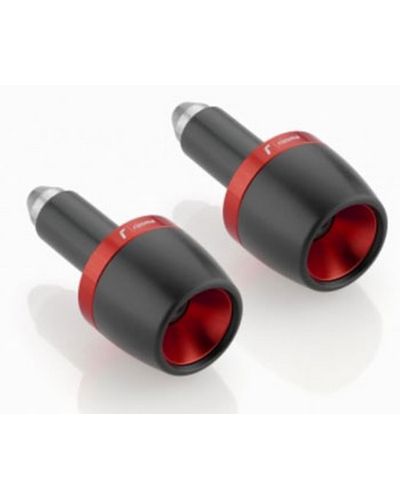 Embouts Guidon Moto RIZOMA 532 (la paire) rouge