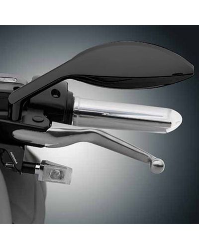 Rétroviseur Moto Universel RIZOMA EDGE Droit NON HOMOLOGUÉ noir