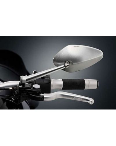 Rétroviseur Moto Universel RIZOMA RADIAL NAKED HOMOLOGUÉ GRIS