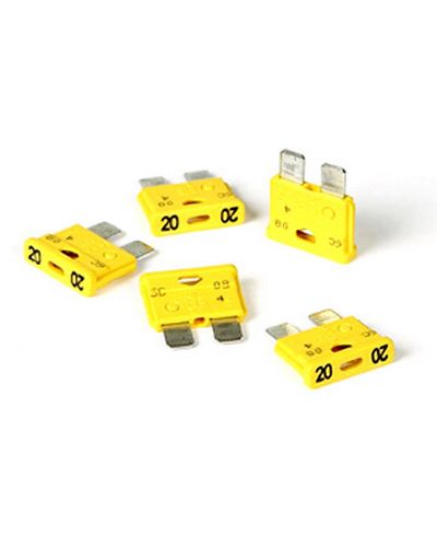 Fusibles Moto SANS MARQUE Lot 5 fusibles enfichables