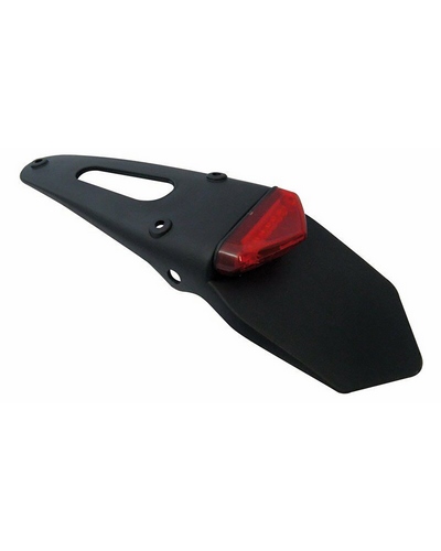 Accessoires Garde Boue Moto SANS MARQUE Rallonge de garde boue + feu rouge leds
