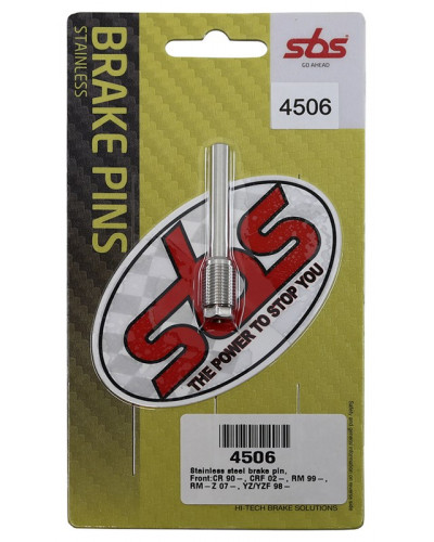 Plaquettes Freins SBS AXE DE PLAQUETTES HO/KAW/SUZ/YAM 56,9x37,3mm