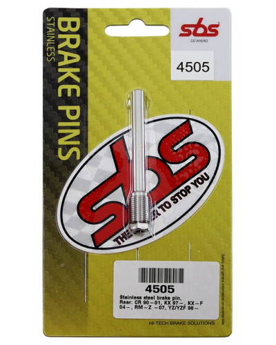 Plaquettes Freins SBS AXE DE PLAQUETTES HO/KAW/SUZ/YAM 71,7x52,1mm