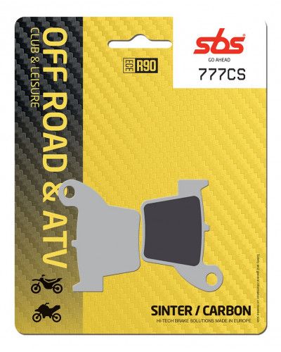 Plaquettes Freins SBS BRAKE PAD CAR/CER PER