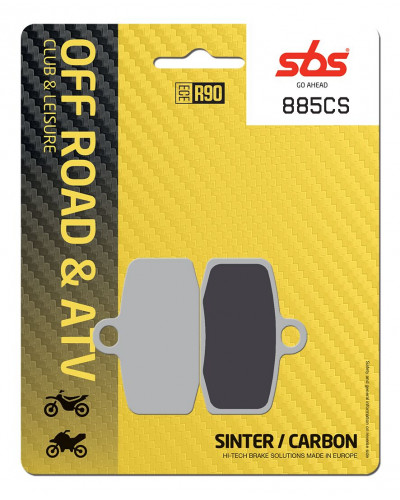 Plaquettes Freins SBS BRAKE PAD CAR/CER PER Plaquettes Freins SBS BRAKE PAD CAR/CER PER