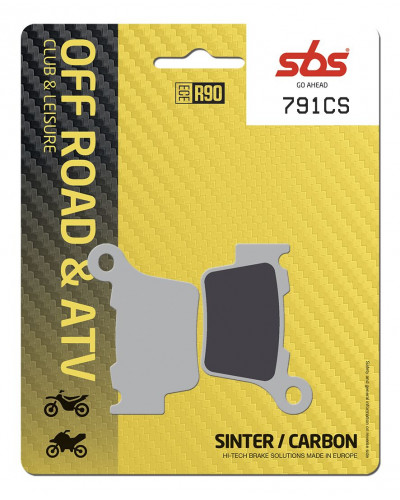 Plaquettes Freins SBS BRAKE PAD CAR/CER PER