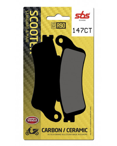 Plaquettes Freins SBS BRAKE PAD CAR/CER SCOOT