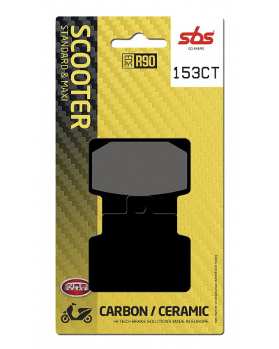 Plaquettes Freins SBS BRAKE PAD CAR/CER SCOOT