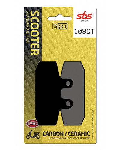 Plaquettes Freins SBS BRAKE PAD CAR/CER SCOOT