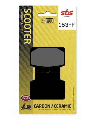 Plaquettes Freins SBS BRAKE PAD CAR/CER SCOOT