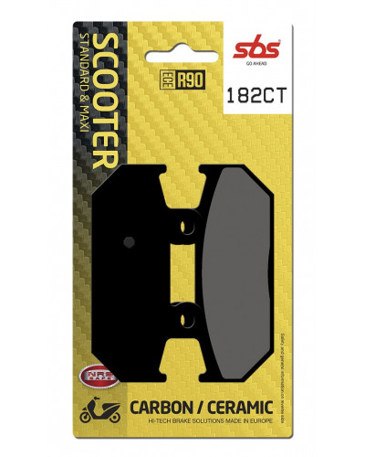 Plaquettes Freins SBS BRAKE PAD CAR/CER SCOOT