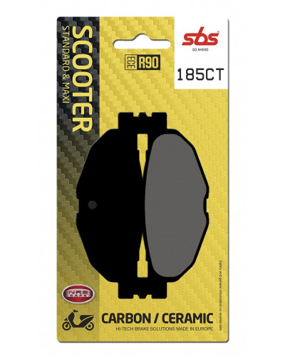 Plaquettes Freins SBS BRAKE PAD CAR/CER SCOOT