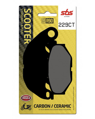 Plaquettes Freins SBS BRAKE PAD CAR/CER SCOOT