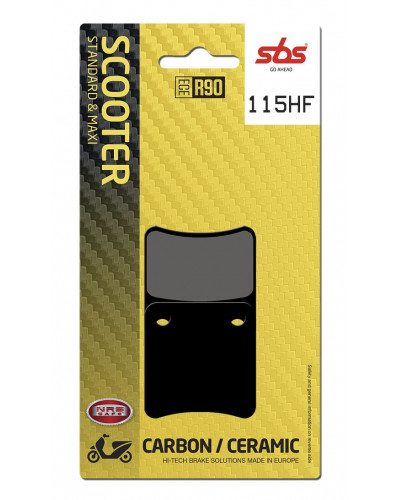 Plaquettes Freins SBS BRAKE PAD CAR/CER SCOOT