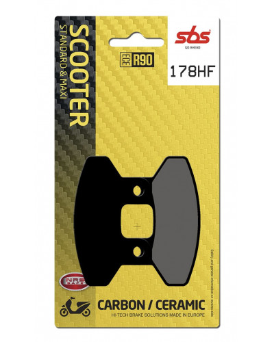 Plaquettes Freins SBS BRAKE PAD CAR/CER SCOOT