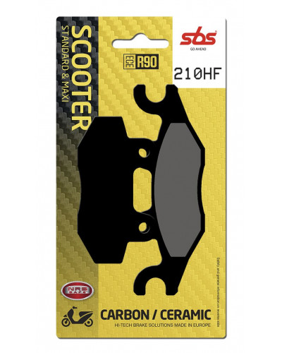 Plaquettes Freins SBS BRAKE PAD CAR/CER SCOOT