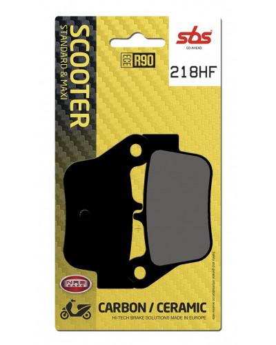 Plaquettes Freins SBS BRAKE PAD CAR/CER SCOOT