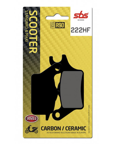 Plaquettes Freins SBS BRAKE PAD CAR/CER SCOOT