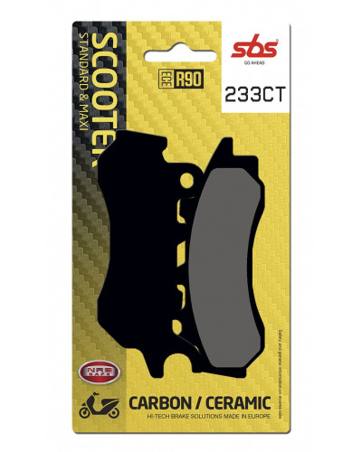 Plaquettes Freins SBS BRAKE PAD CAR/CER SCOOT