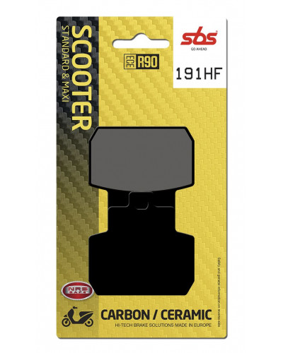Plaquettes Freins SBS BRAKE PAD CAR/CER SCOOT