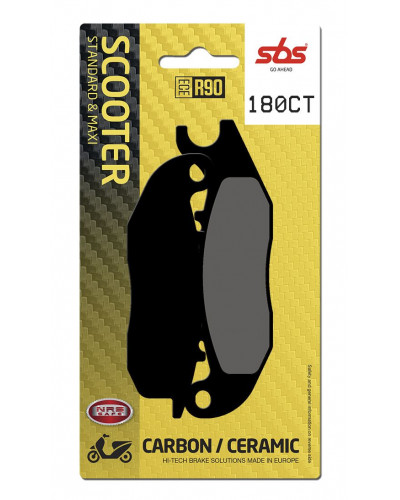 Plaquettes Freins SBS BRAKE PAD CAR/CER SCOOT