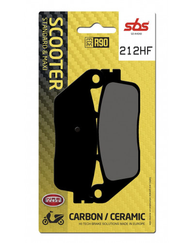 Plaquettes Freins SBS BRAKE PAD CAR/CER SCOOT