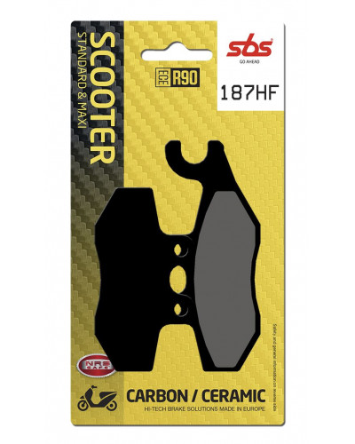 Plaquettes Freins SBS BRAKE PAD CAR/CER SCOOT