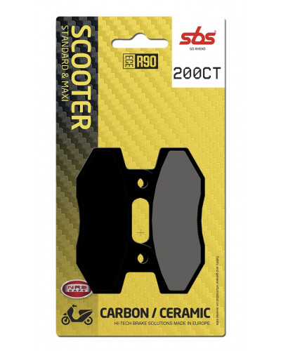 Plaquettes Freins SBS BRAKE PAD CAR/CER SCOOT
