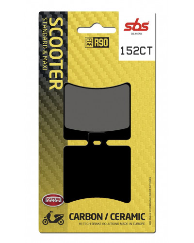 Plaquettes Freins SBS BRAKE PAD CAR/CER SCOOT