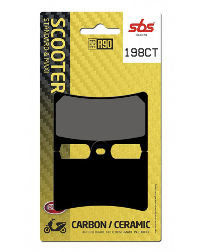 Plaquettes Freins SBS BRAKE PAD CAR/CER SCOOT Plaquettes Freins SBS BRAKE PAD CAR/CER SCOOT