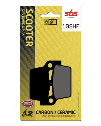Plaquettes Freins SBS BRAKE PAD CAR/CER SCOOT