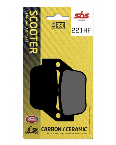 Plaquettes Freins SBS BRAKE PAD CAR/CER SCOOT