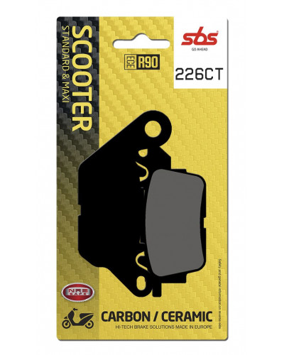 Plaquettes Freins SBS BRAKE PAD CAR/CER SCOOT