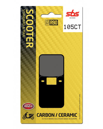 Plaquettes Freins SBS BRAKE PAD CAR/CER SCOOT