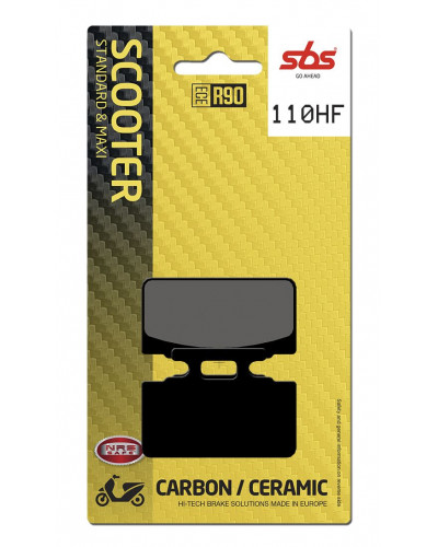 Plaquettes Freins SBS BRAKE PAD CAR/CER SCOOT