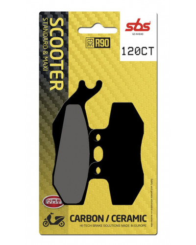 Plaquettes Freins SBS BRAKE PAD CAR/CER SCOOT