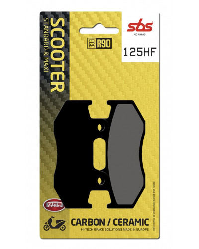 Plaquettes Freins SBS BRAKE PAD CAR/CER SCOOT