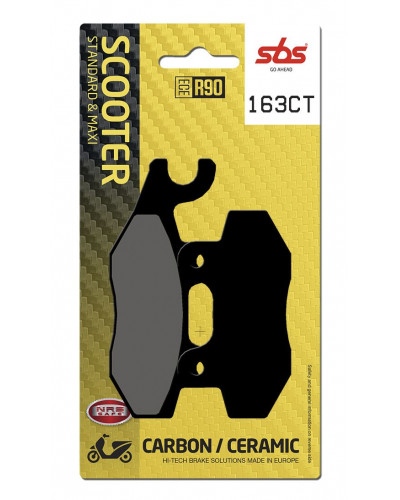Plaquettes Freins SBS BRAKE PAD CAR/CER SCOOT